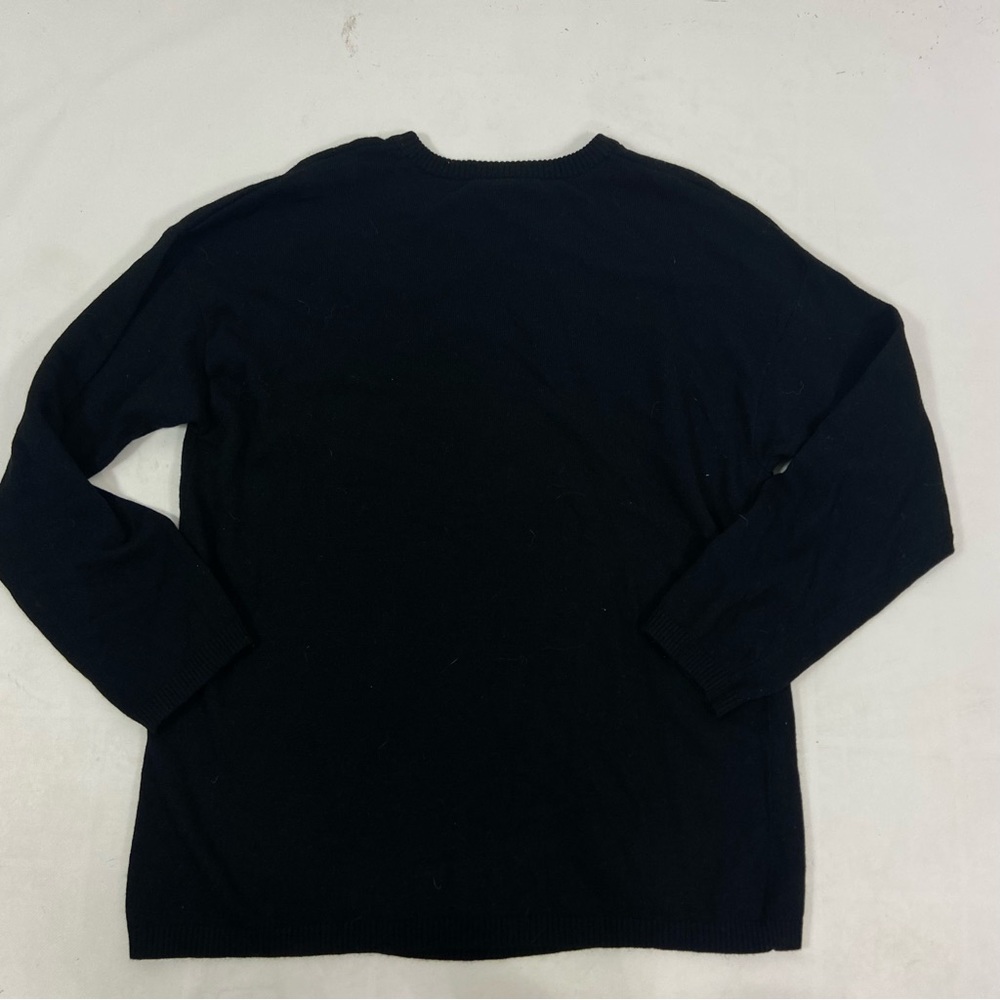 Nitt Studio Jackie O Neck Sweater lambswool blend puppy dog sweater - Picture 8 of 11